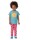 Gwenver T-Shirt Katze aqua
