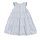 Kleid ärmellos weiß gestreift - 86/92