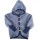 Cosilana Jäckchen Wollfleece m. Kapuze blau meliert