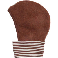 Schl&uuml;pfli Schalm&uuml;tze Wollfleece redwood - 52