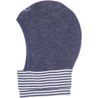 Schl&uuml;pfli Schalm&uuml;tze Wollfleece marine - 42