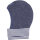 Schlüpfli Schalmütze Wollfleece marine - 52