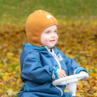 Schl&uuml;pfli Schalm&uuml;tze Wollfleece caramel - 42