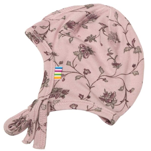 Baby-Häubchen Bambus Blümchen - 34