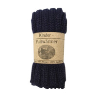 Kinder-Pulsw&auml;rmer 100% Alpaka dunkelblau