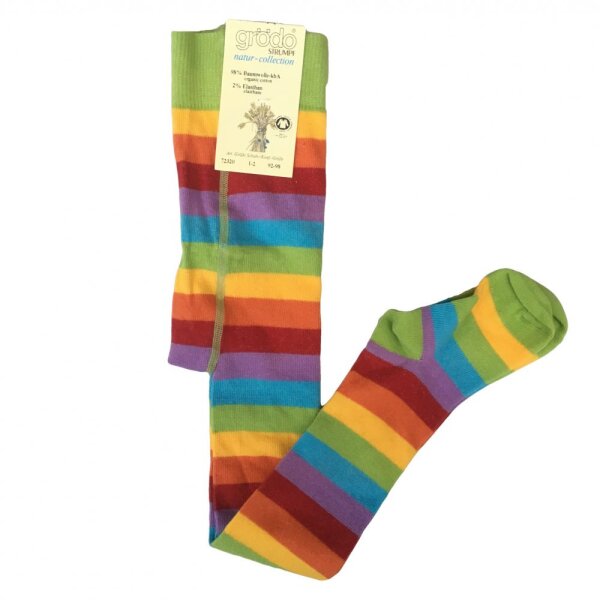 Kinderstrumpfhose Ringel Stachelbeere-Sonne