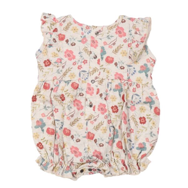 Body kurz Musselin Flowers & Leaves - 74