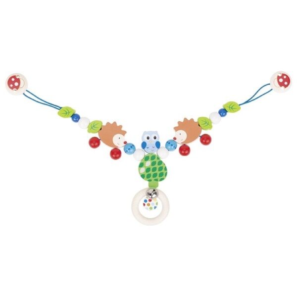 Kinderwagenkette Igel und Eule