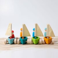 Kleiner Strandsegler sortiert