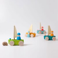 Kleiner Strandsegler sortiert