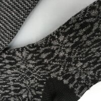 Norweger Kniestr&uuml;mpfe schwarz/anthrazit - 36/37