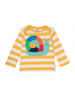 Bobby Langarmshirt Schnecke gelb