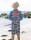Bade-Set Piranha blau UV50+