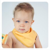 Bandana Bambus/BW orange