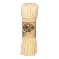 Pulsw&auml;rmer/Babystulpen 100% Alpaka wei&szlig;