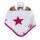 Bandana Bambus/BW magenta stars