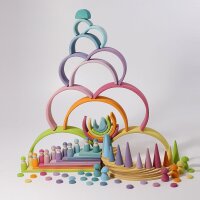 Gro&szlig;er Regenbogen Pastell 12-teilig