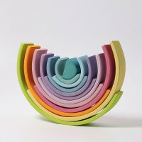 Gro&szlig;er Regenbogen Pastell 12-teilig