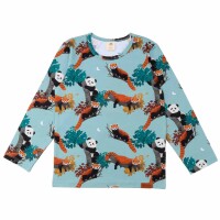 Shirt lang Panda Friends - 110
