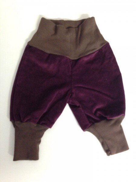 Baby-Hose Cord Lila