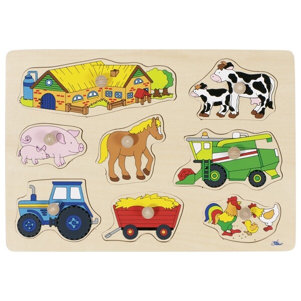 Steckpuzzle Bauernhof II
