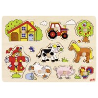 Steckpuzzle Bauernhof VI