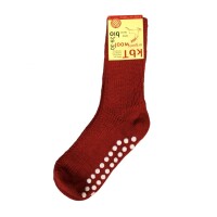 Stoppersocken Wolle mohnmeliert