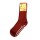 Stoppersocken Wolle mohnmeliert