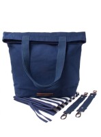 Wickeltasche Stardust navy