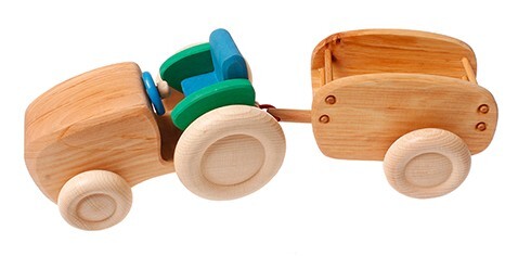 Traktor mit Anhänger