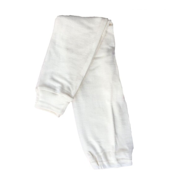 Unterhose lang Wolle/Seide natur
