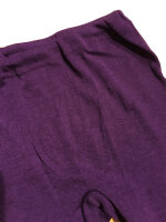 Unterhose lang Wolle/Seide pflaume