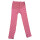 Unterhose lang Wolle/Seide pink geringelt