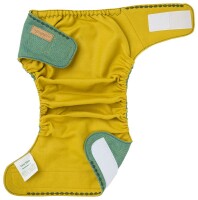 Woll&uuml;berhose Klett Green Herringbone  - Mini Onesize