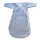 Wickel-Schlafsack m. Arm Wollfrottee bleu