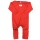 Overall m. Umschlag Wolle/Seide rot