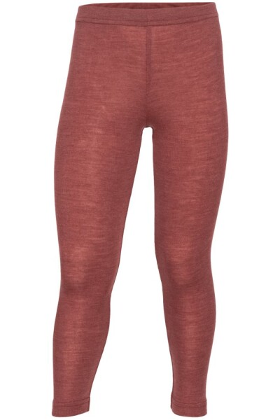 Leggings Wolle/Seide kupfer - 140