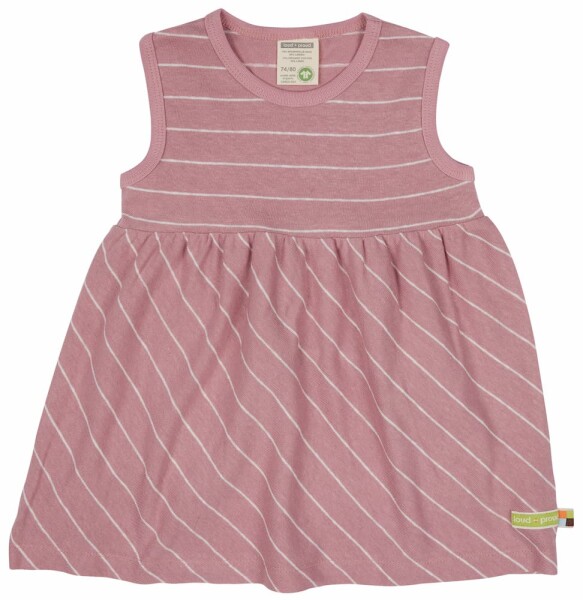 Kleid Streifen aster - 110/116