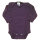 Body Langarm Wolle/Seide lila