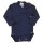 Wickelbody Langarm Wolle/Seide marine