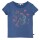 T-Shirt Stickerei Unterwasserwelt blue