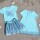 Wenderock Tropfen turquoise-melon-blue