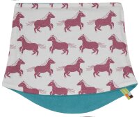 Schlauchschal Fleece Pferde topaz - Onesize