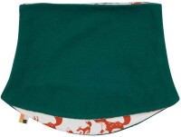 Schlauchschal Fleece F&uuml;chse gr&uuml;n - Onesize