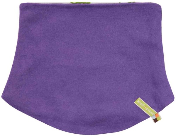 Schlauchschal Fleece Igel lila - Onesize