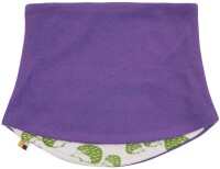 Schlauchschal Fleece Igel lila - Onesize