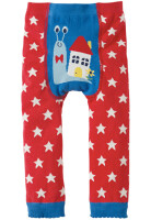 Leggings Schnecke Sterne tomate