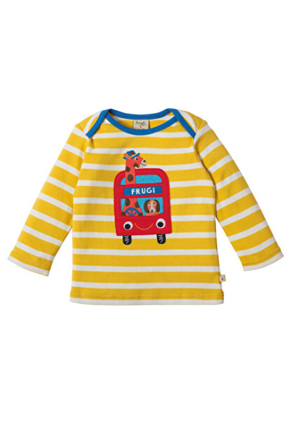 Bobby Langarmshirt Bus gelb