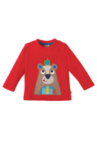 Little Discovery Langarmshirt B&auml;r rot