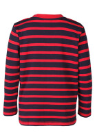Discovery Langarmshirt Schlange Streifen tomate